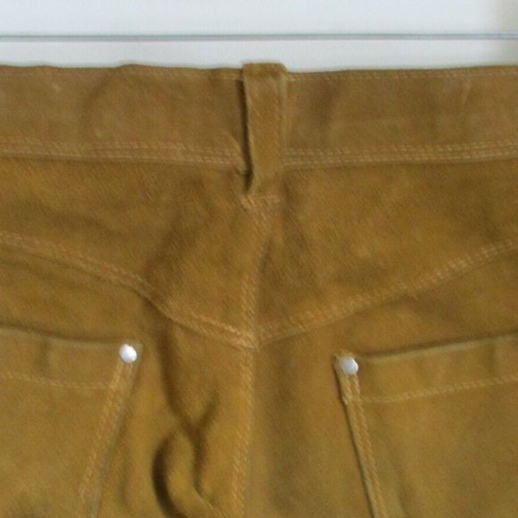 Women's Robert's Western Wear Suede Pants 26" W x 31" L - Picture 10 of 11